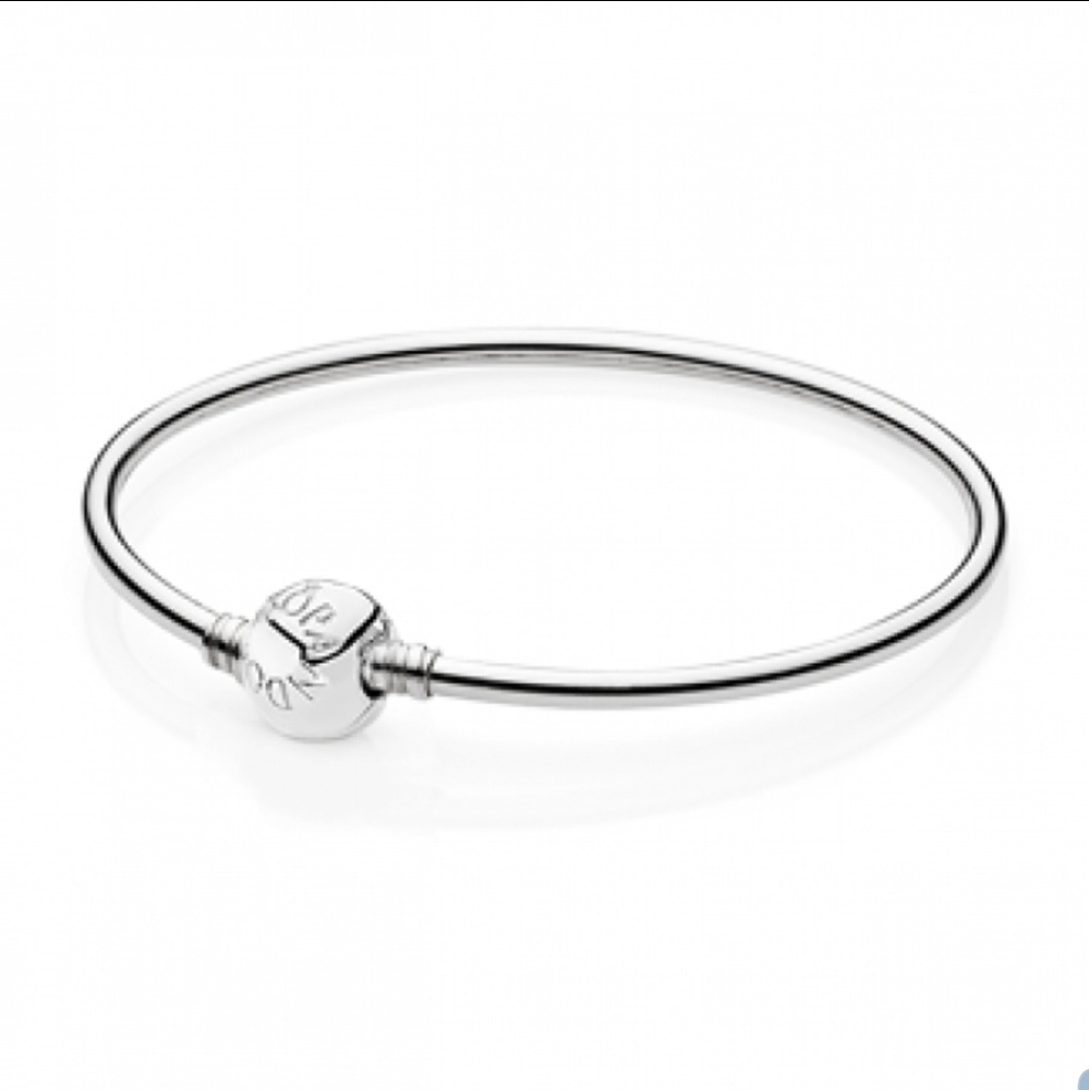Pandora sterling silver bangle bracelet